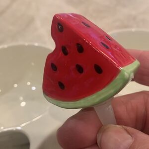 Faux Nora Fleming Watermelon Slice